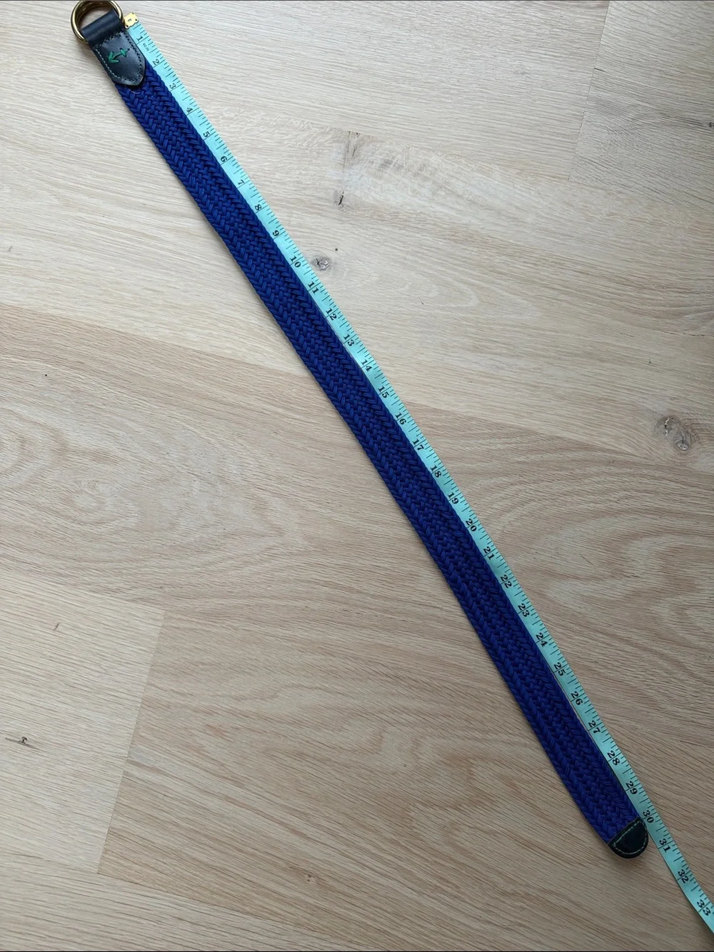 Boy’s J. Crew Blue Braided Web Belt